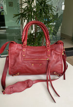 Carregar imagem no visualizador da galeria, Bolsa BALENCIAGGA em couro legítimo