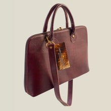 Carregar imagem no visualizador da galeria, Pasta Executiva para Notebook MANHATTAN em couro legítimo