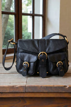 Carregar imagem no visualizador da galeria, Bolsa KASTELLET em couro legĂtimo
