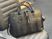 Carregar imagem no visualizador da galeria, Pasta Executiva para Notebook MANHATTAN em couro legítimo