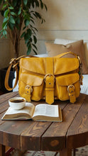 Carregar imagem no visualizador da galeria, Bolsa KASTELLET em couro legĂtimo