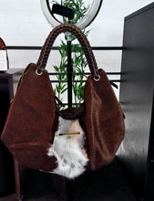 Carregar imagem no visualizador da galeria, Bolsa MORGANA em couro legítimo