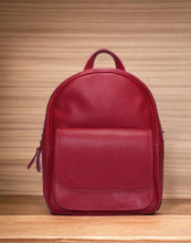 Carregar imagem no visualizador da galeria, Mochila MONTREAL em couro legítimo