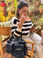 Carregar imagem no visualizador da galeria, Bolsa COPENHAGEN em couro legítimo