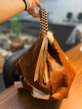 Carregar imagem no visualizador da galeria, Bolsa MORGANA em couro legítimo