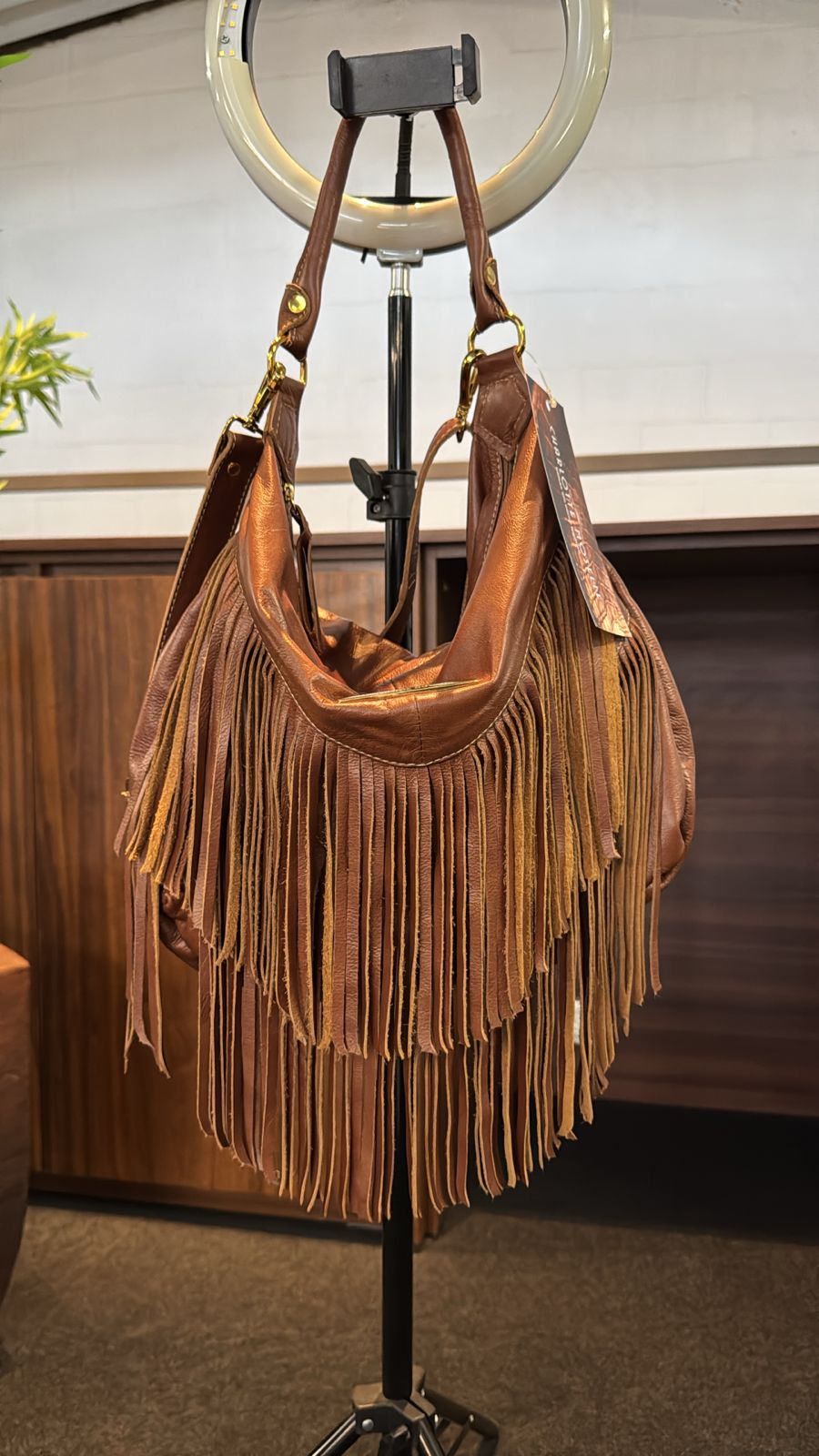 Bolsa SUÉCIA em couro legítimo