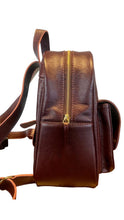 Carregar imagem no visualizador da galeria, Mochila MONTREAL em couro legítimo