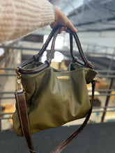 Carregar imagem no visualizador da galeria, Bolsa AMÉRICA em couro legítimo