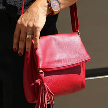 Carregar imagem no visualizador da galeria, Bolsa ATENAS em couro legítimo