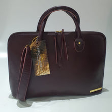 Carregar imagem no visualizador da galeria, Pasta Executiva para Notebook MANHATTAN em couro legítimo