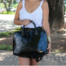 Carregar imagem no visualizador da galeria, Pasta Executiva para Notebook MANHATTAN em couro legítimo