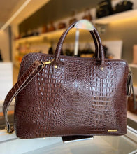 Carregar imagem no visualizador da galeria, Pasta Executiva para Notebook MANHATTAN em couro legítimo