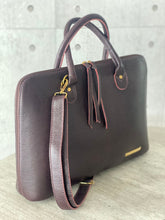 Carregar imagem no visualizador da galeria, Pasta Executiva para Notebook MANHATTAN em couro legítimo