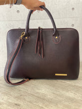 Carregar imagem no visualizador da galeria, Pasta Executiva para Notebook MANHATTAN em couro legítimo