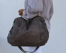 Carregar imagem no visualizador da galeria, Bolsa LUXEMBURGO em couro legítimo