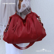 Carregar imagem no visualizador da galeria, Bolsa LUXEMBURGO em couro legítimo