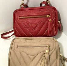 Carregar imagem no visualizador da galeria, Bolsa GÊNOVA MATELASSÊ em couro legítimo