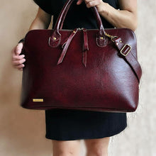 Carregar imagem no visualizador da galeria, Pasta Executiva para Notebook MANHATTAN em couro legítimo