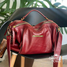 Carregar imagem no visualizador da galeria, Bolsa LUXEMBURGO em couro legítimo