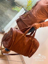 Carregar imagem no visualizador da galeria, Mala de Viagem HELSINK em couro legítimo