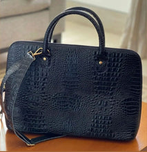 Carregar imagem no visualizador da galeria, Pasta Executiva para Notebook MANHATTAN em couro legítimo