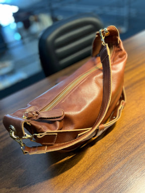 Bolsa MALIBU em couro legítimo