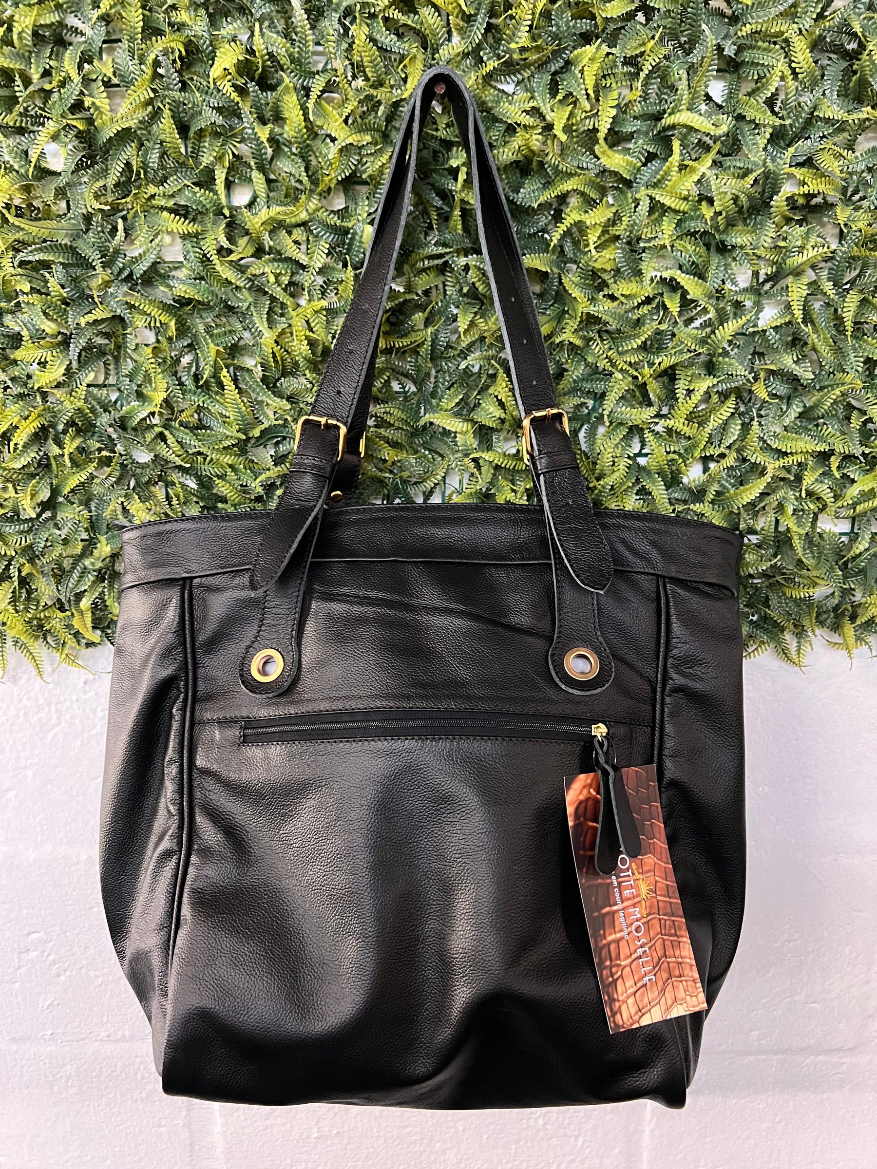 Bolsa COLISEU em couro legítimo