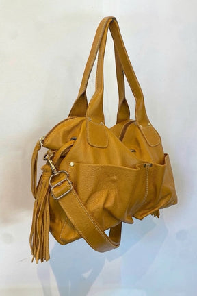 Bolsa IBIZA em couro legítimo