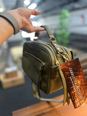 Bolsa MÔNACO em couro legítimo