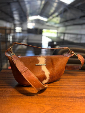 Bolsa MALIBU em couro legítimo