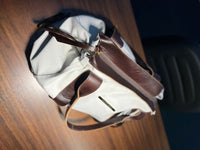 Bolsa SANTORINI em couro legítimo