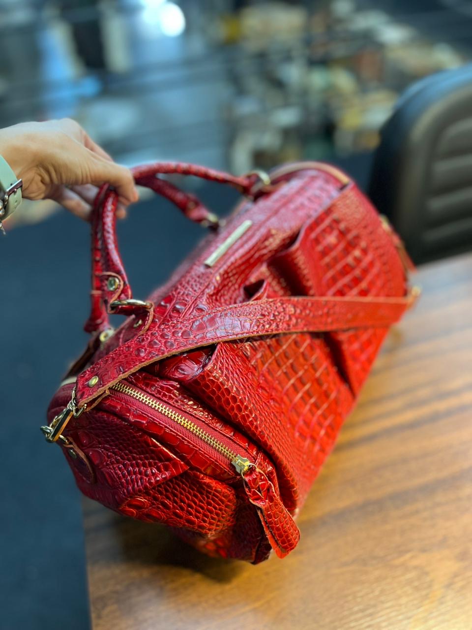 Bolsa DINAMARCA em couro legítimo