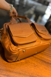 Bolsa COPENHAGEN em couro legítimo