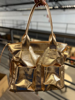 Bolsa VALÊNCIA  em couro legítimo