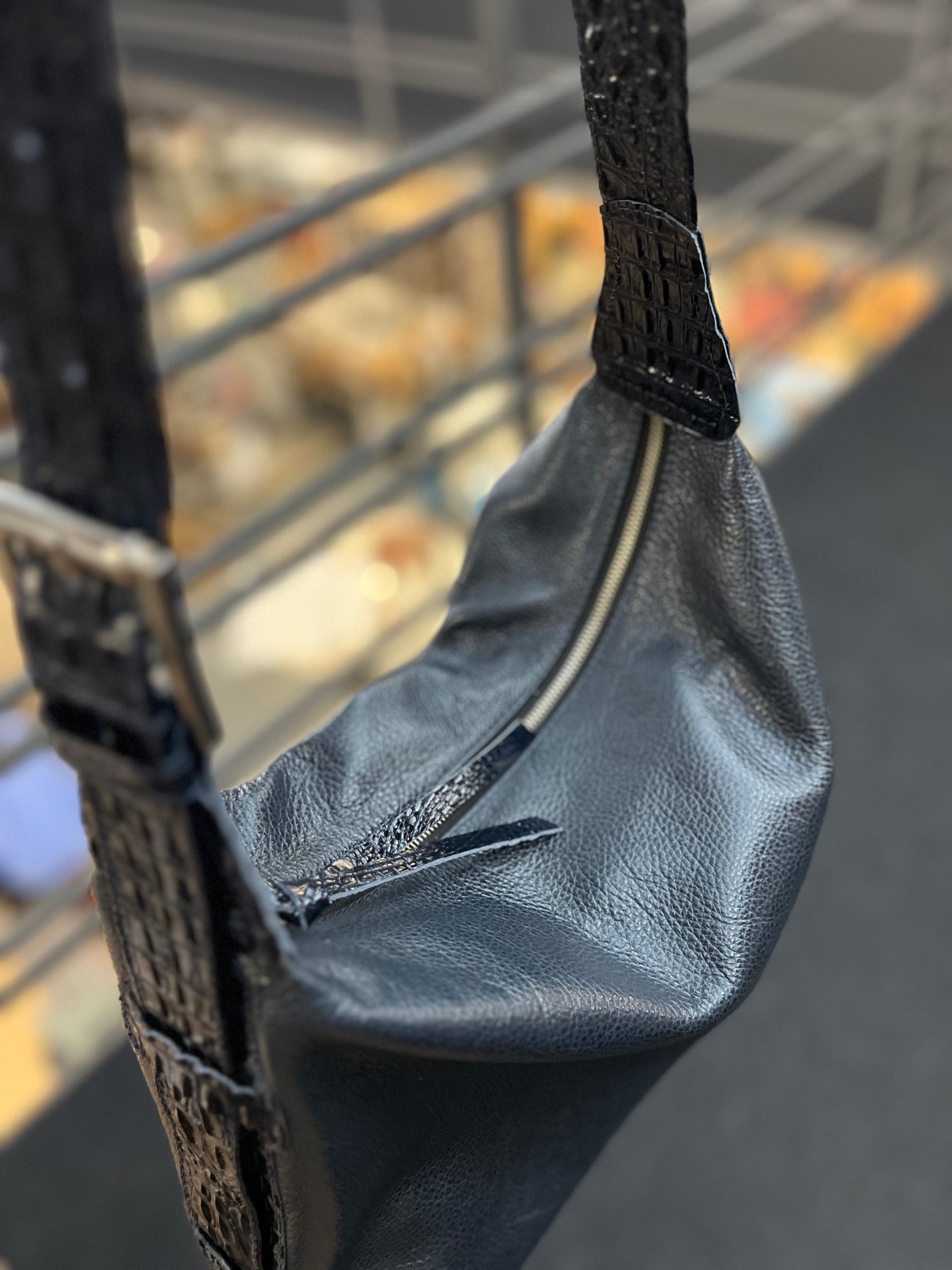 Bolsa LOS ANGELES em couro legítimo
