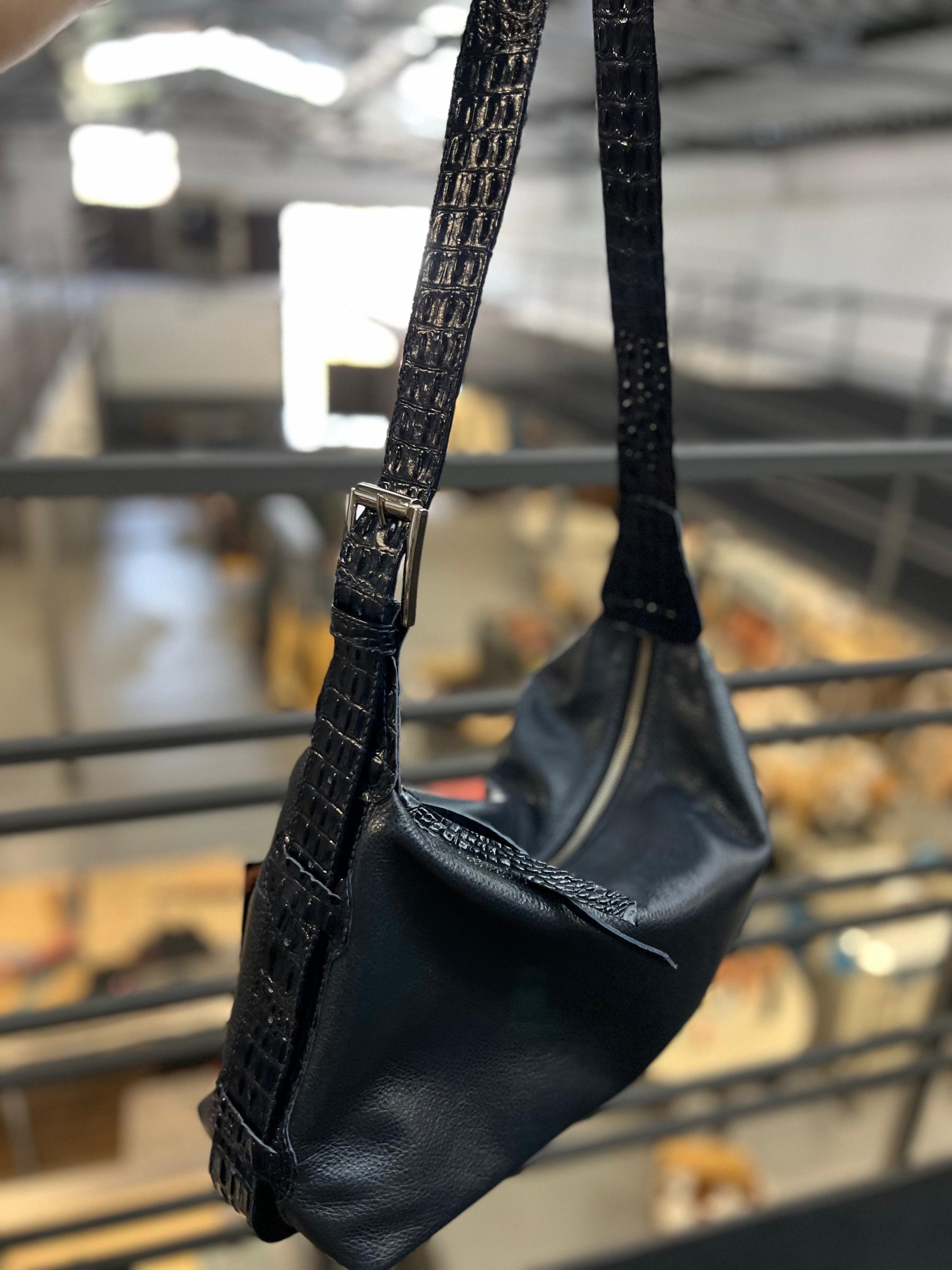 Bolsa LOS ANGELES em couro legítimo