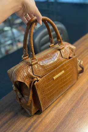 Bolsa LONDRES em couro legítimo