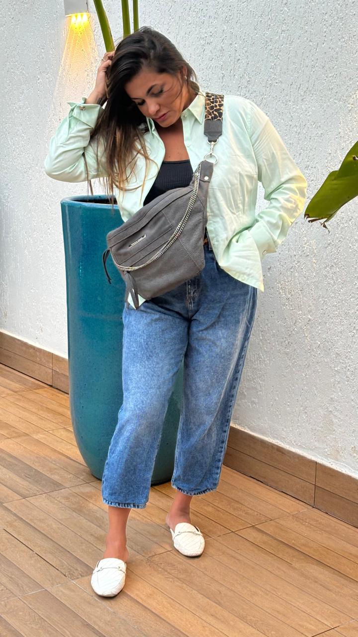 Bolsa IPANEMA em couro legítimo