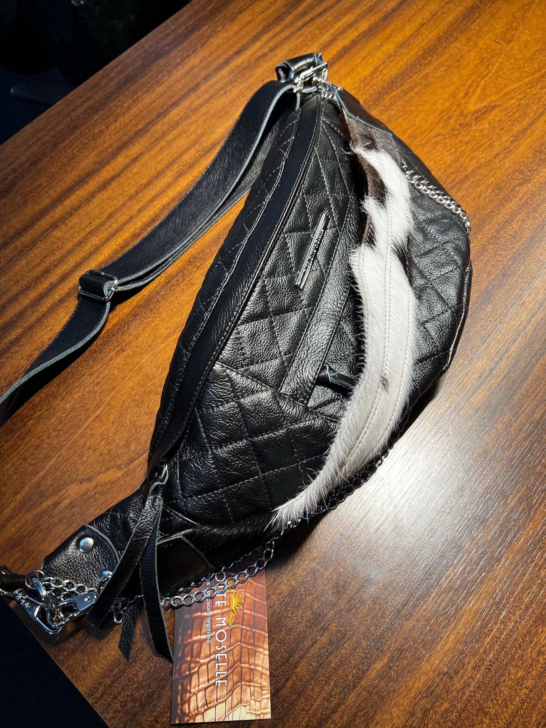 Bolsa IPANEMA em couro legítimo