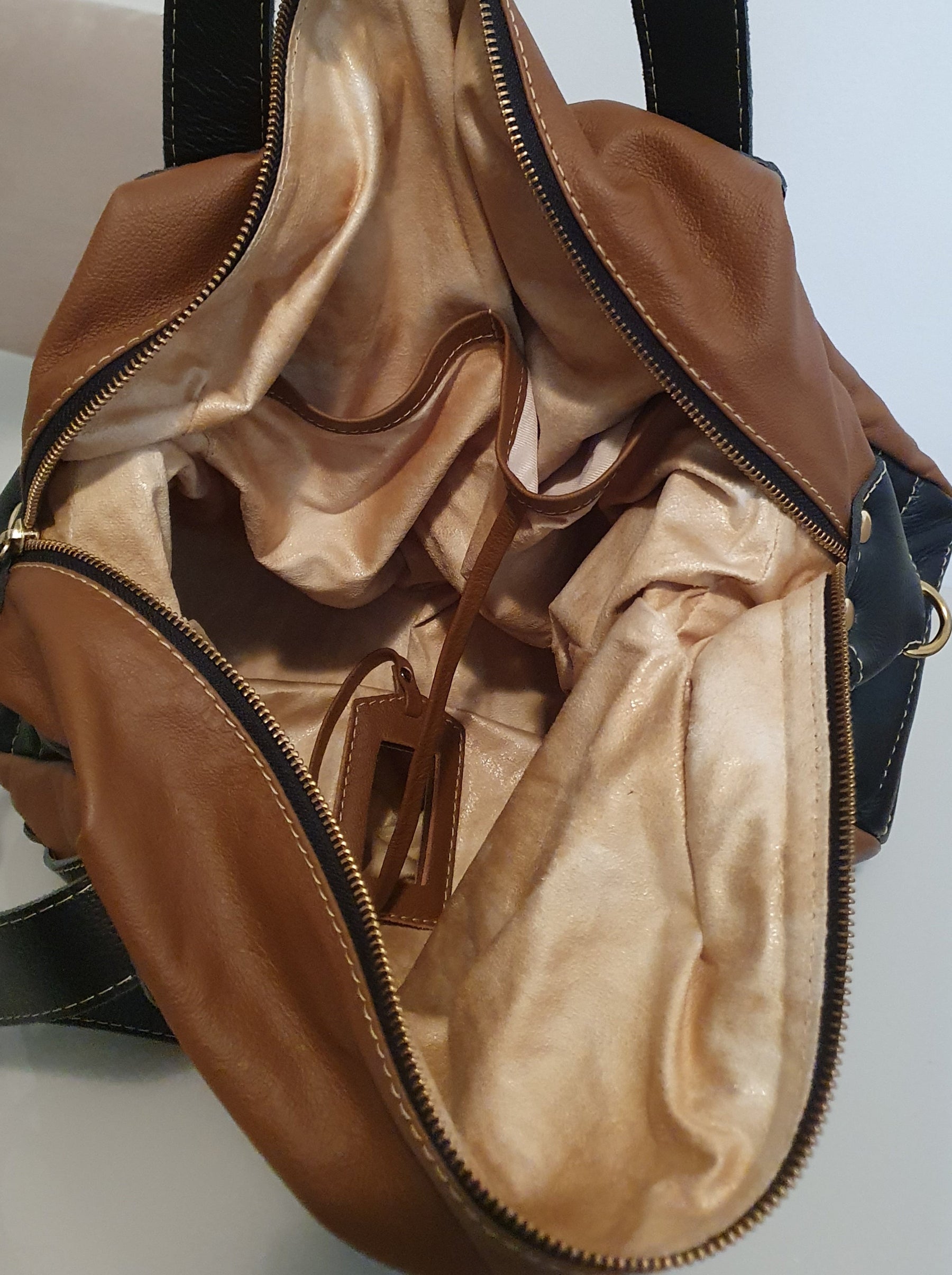 Bolsa JAPÃO em couro legítimo