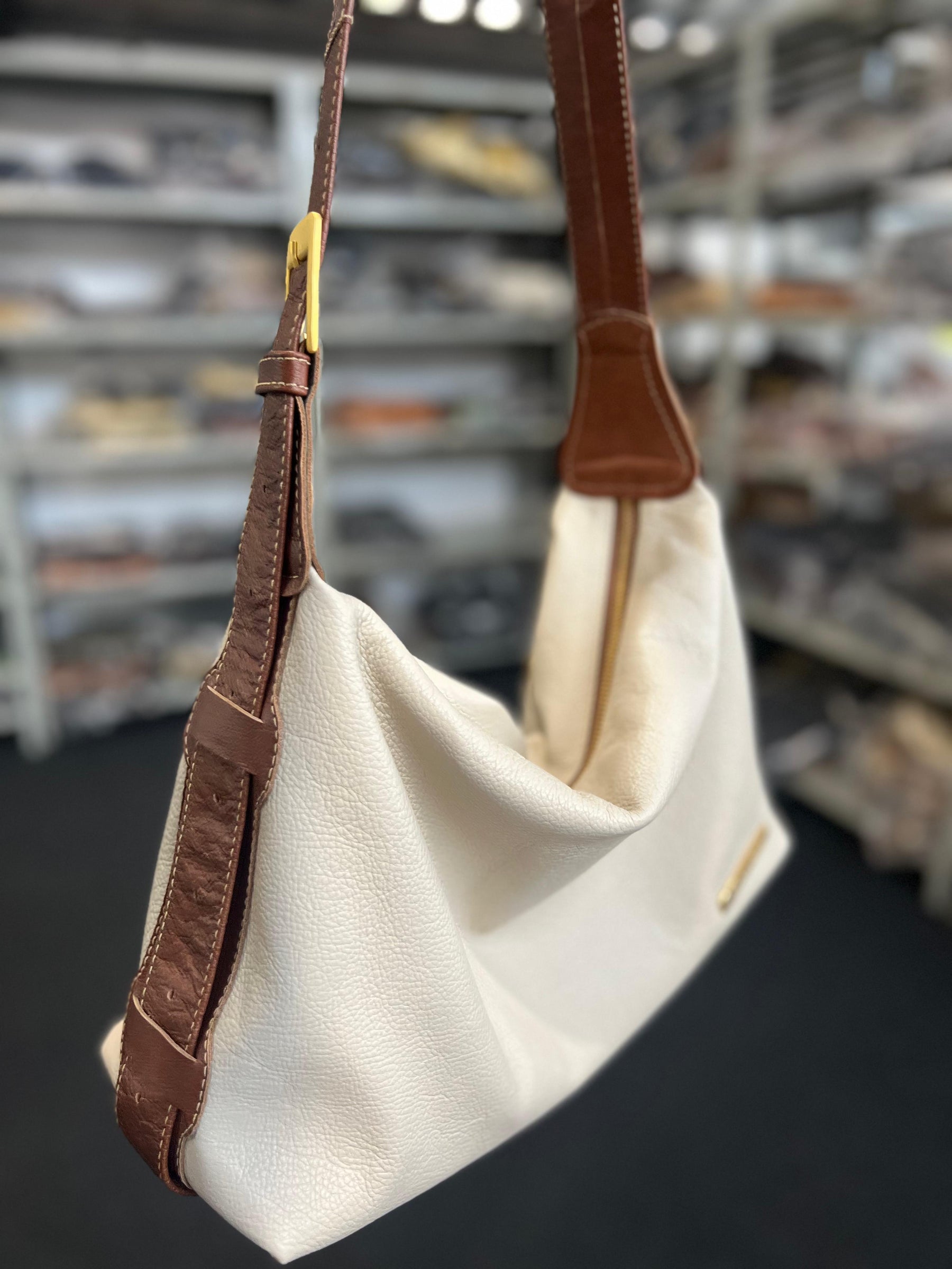 Bolsa LOS ANGELES em couro legítimo