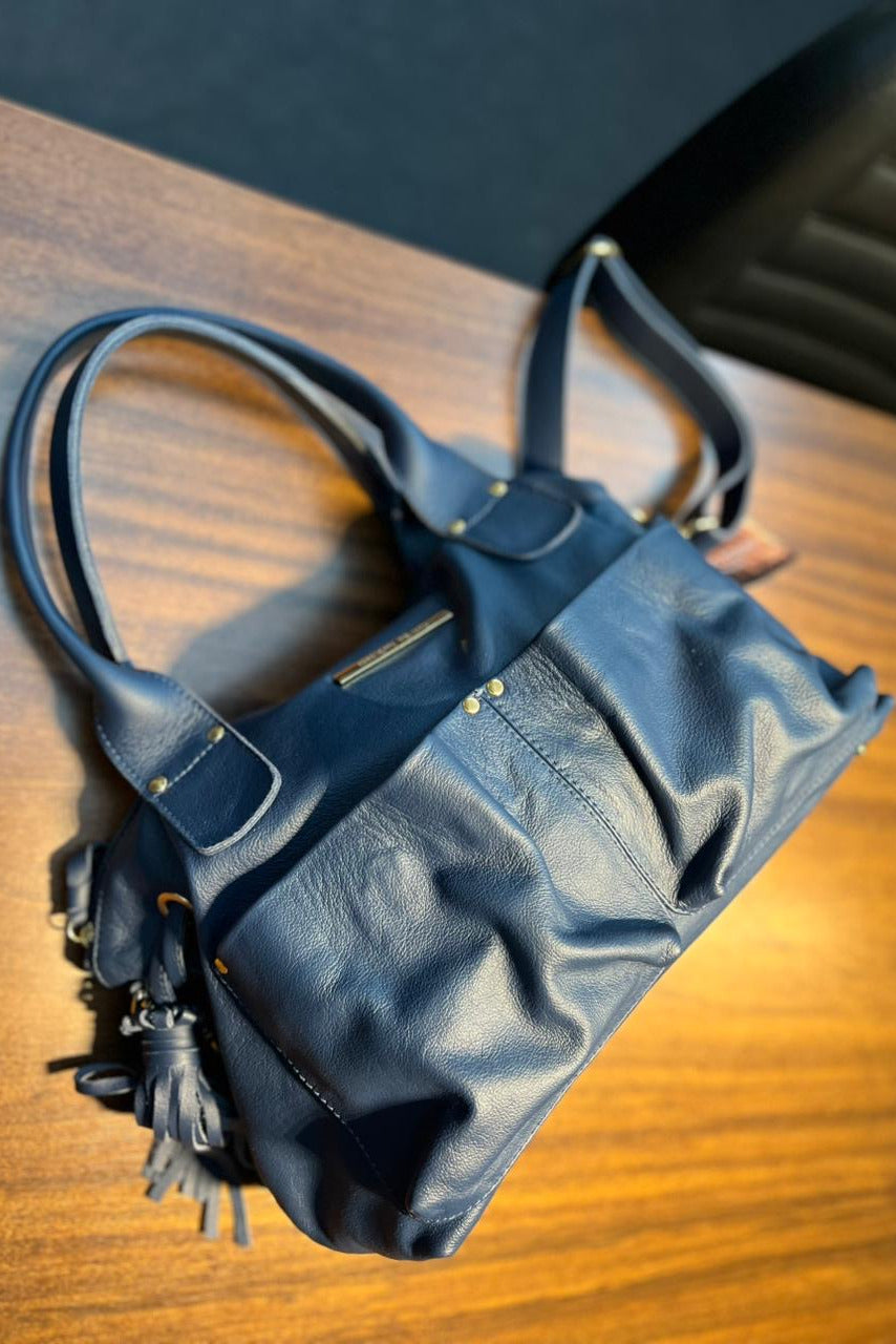 Bolsa IBIZA em couro legítimo