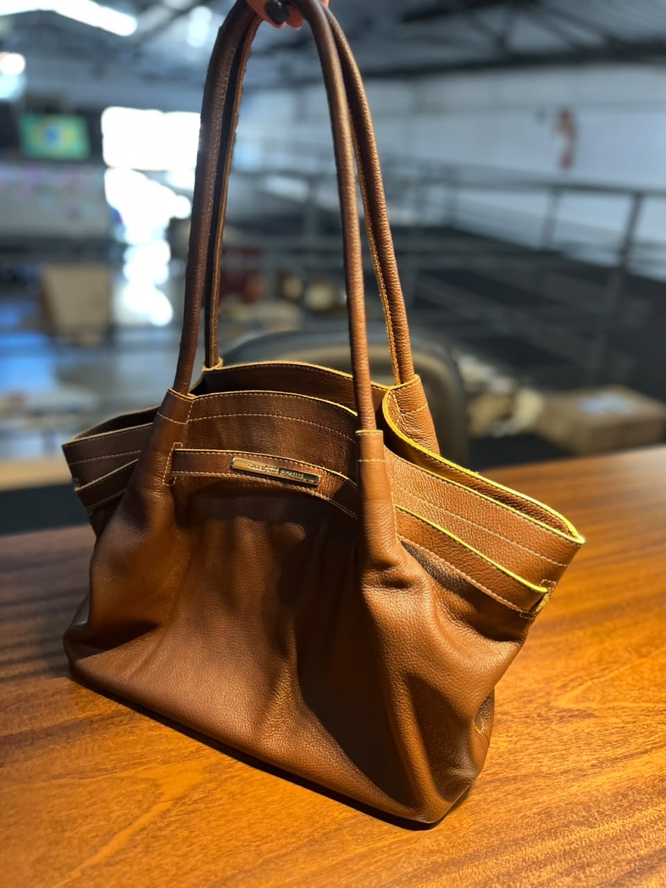 LANÇAMENTO! Bolsa BONATA em couro legítimo