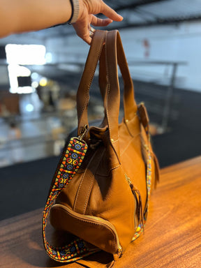 Bolsa MONTEVIDÉO em couro legítimo