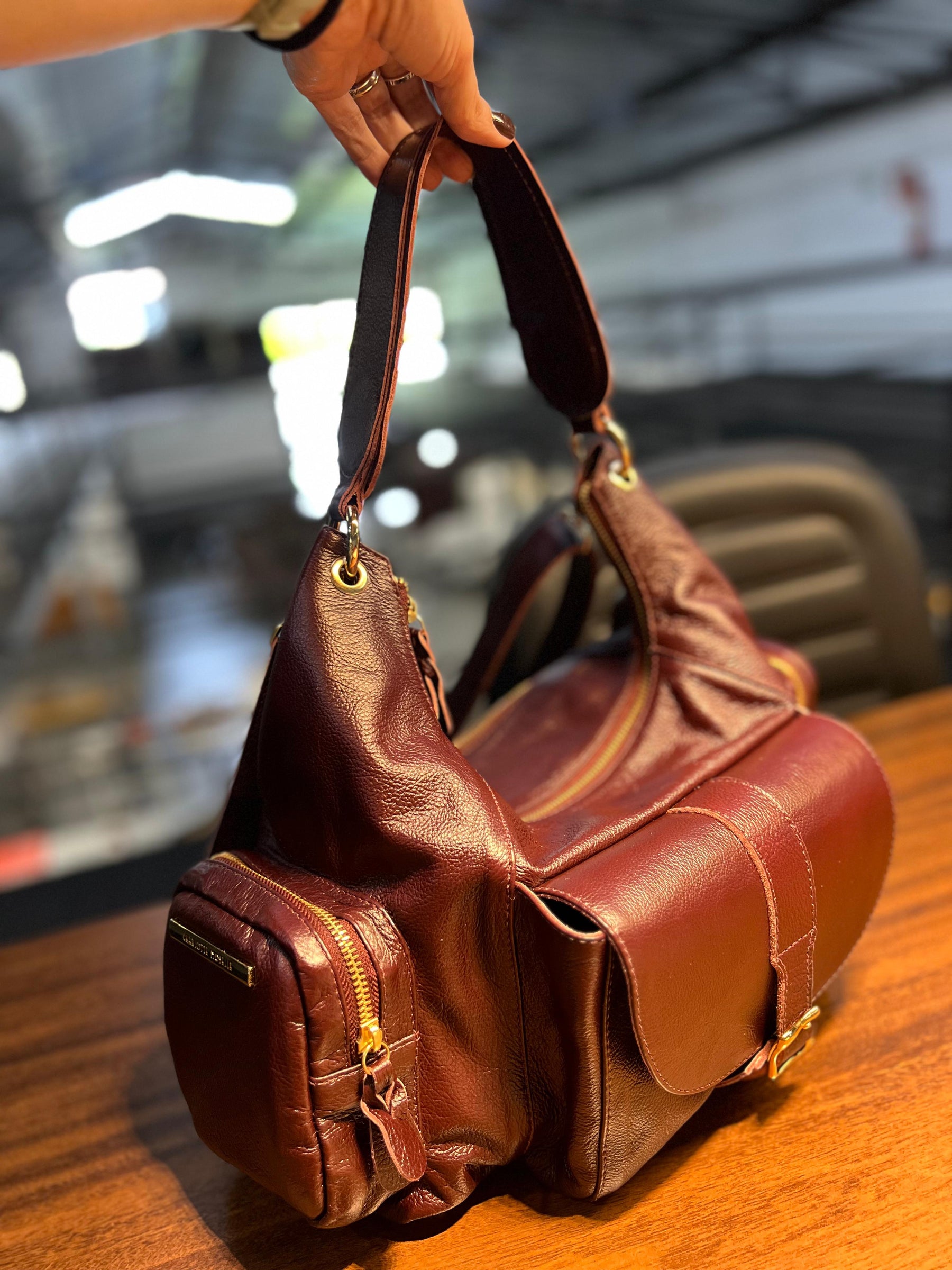 Lançamento! Bolsa HAVANA em couro legítimo