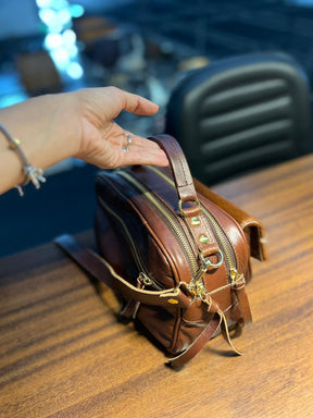 Bolsa MÔNACO em couro legítimo