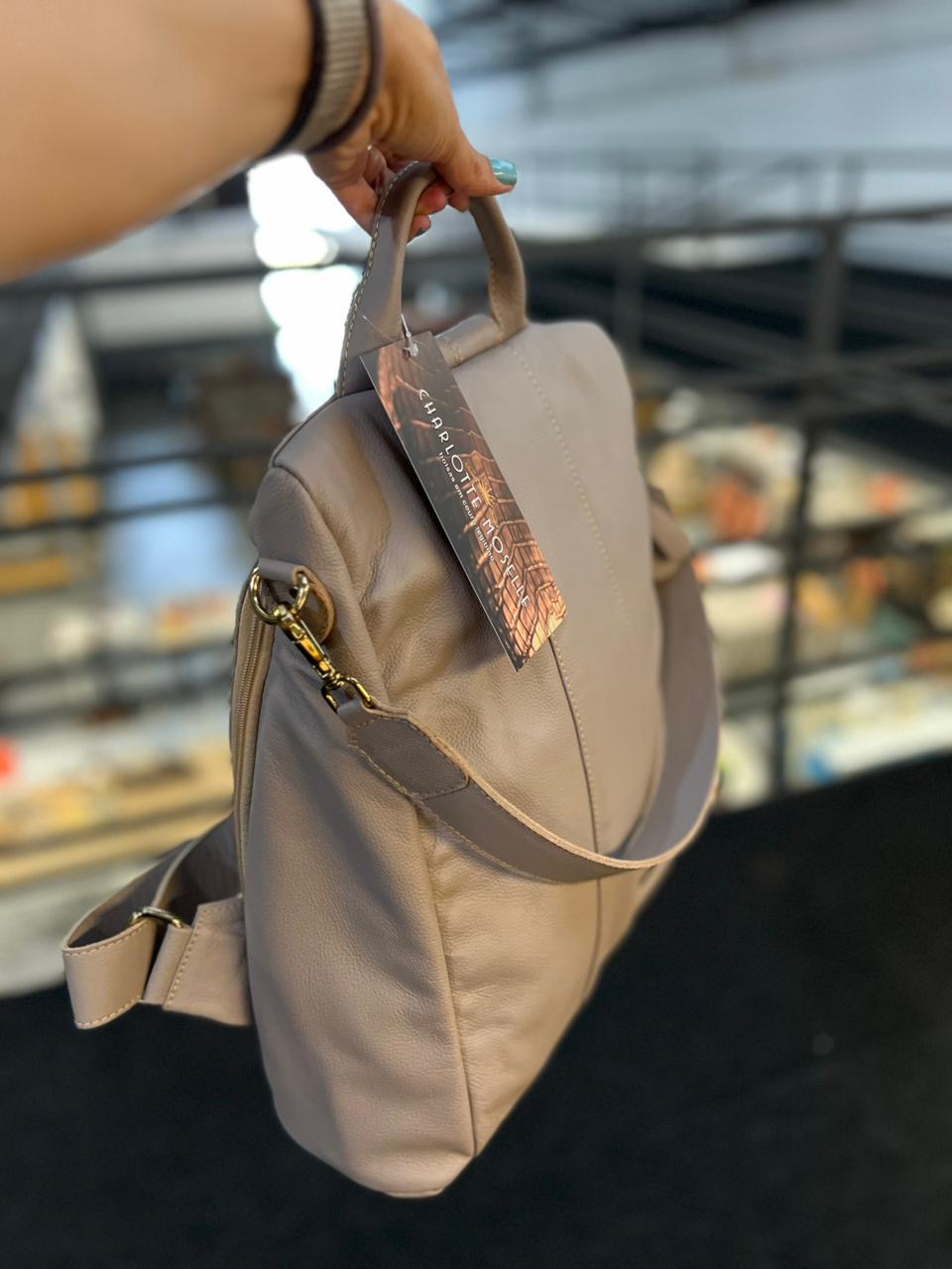 Bolsa Mochila TOKYO em couro legítimo