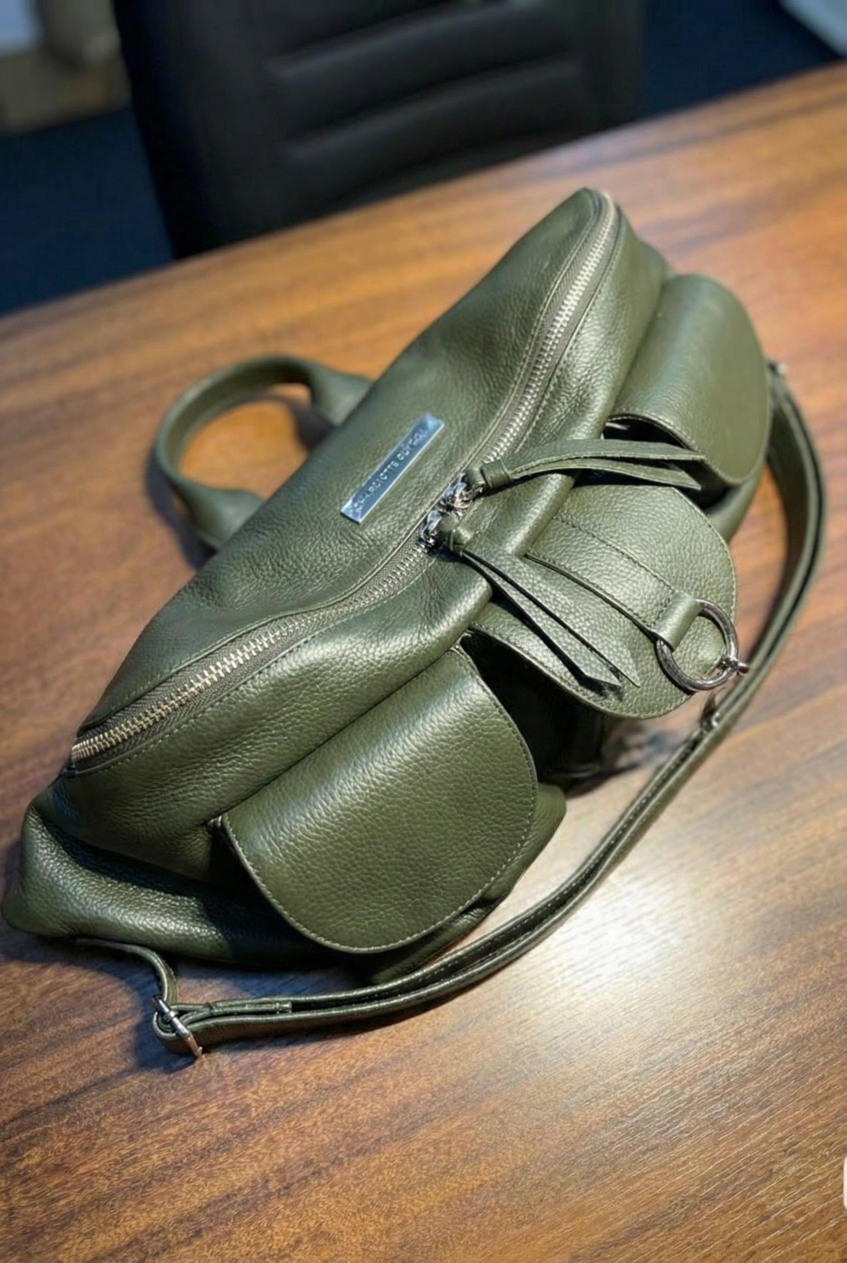 LANÇAMENTO! Bolsa MAX POCHETE ARPOADOR em couro legítimo