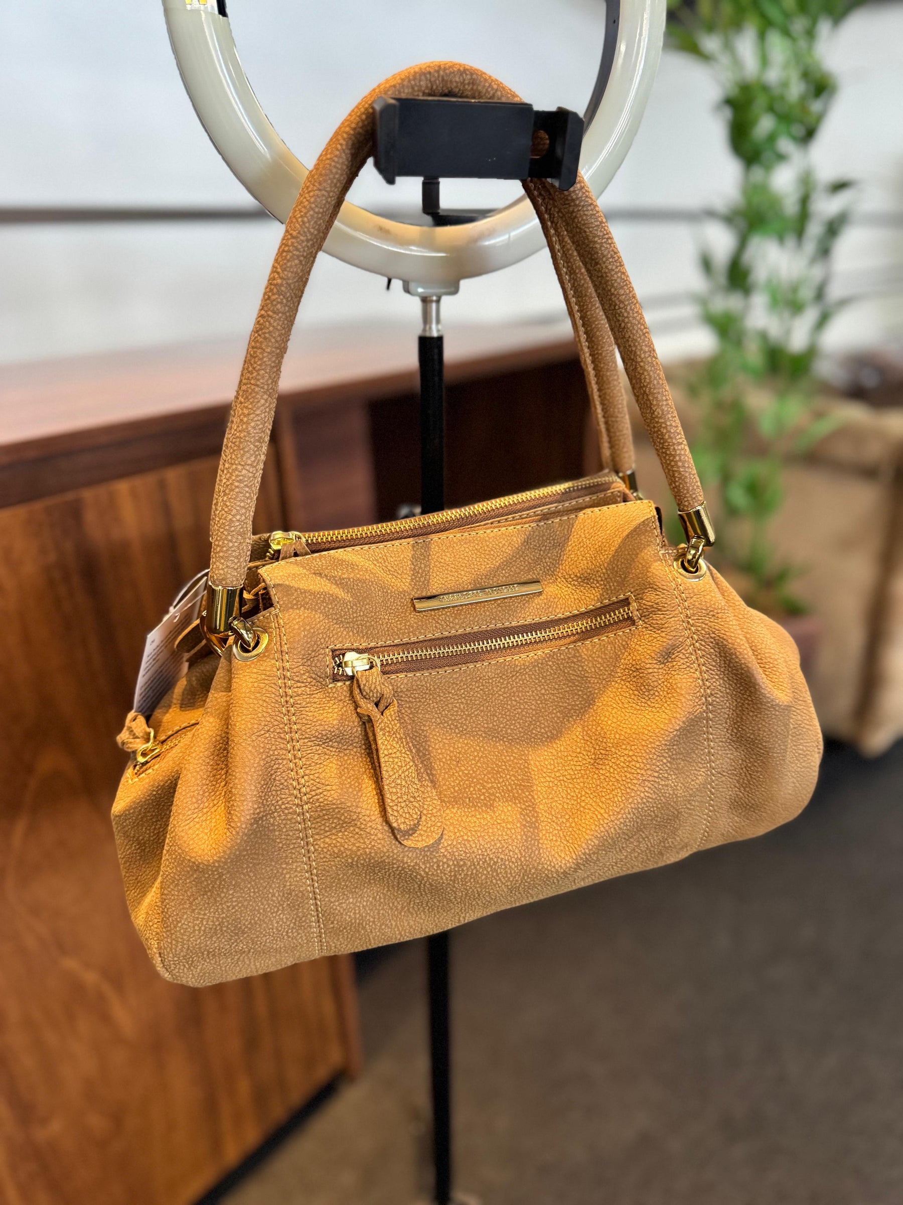 Bolsa VIENA em couro legítimo