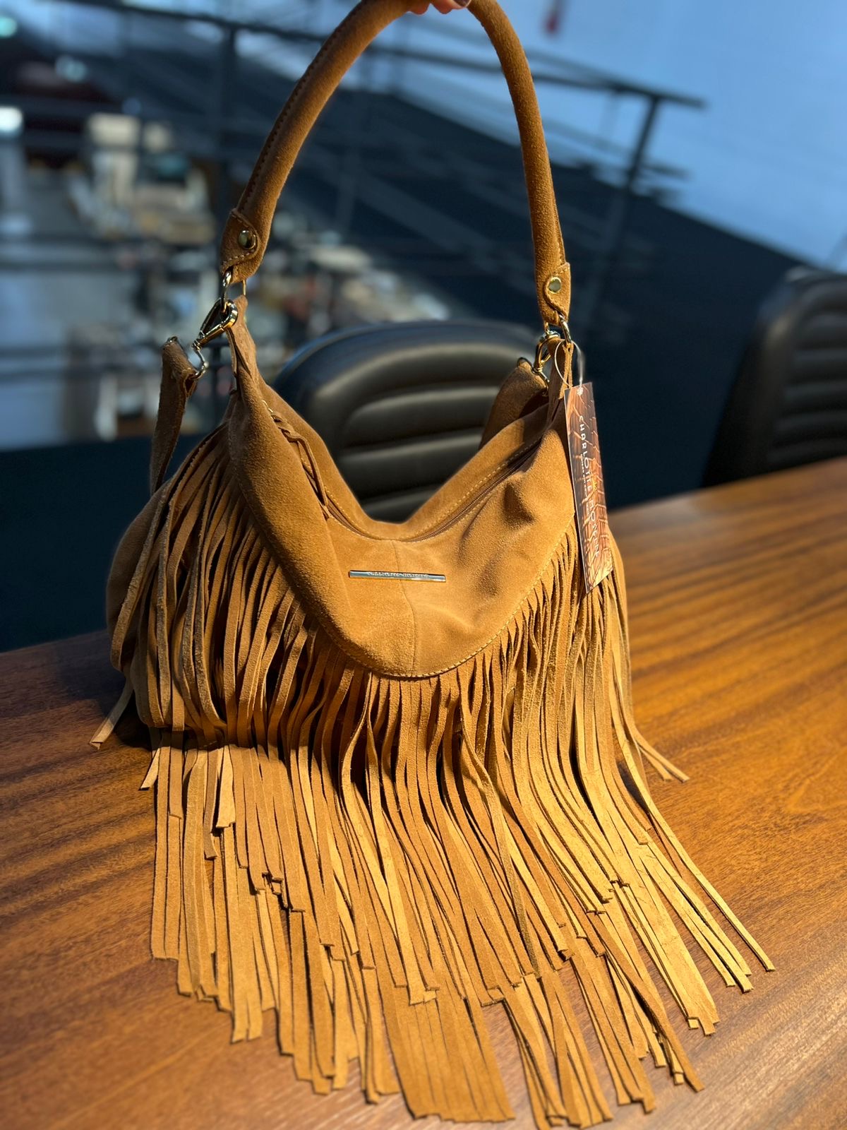 Bolsa SUÉCIA em couro legítimo